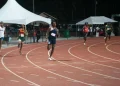 Athletes competing at the Bayroc National Stadium in Linden, Region Ten