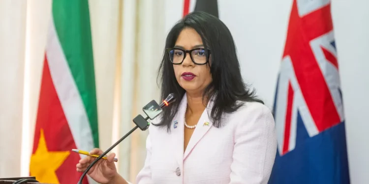 Minister of Education Sonia Parag addresses the opening of the 52nd COHSOD meeting