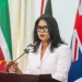Minister of Education Sonia Parag addresses the opening of the 52nd COHSOD meeting