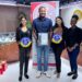 General Manager of Jacobs Jewellery, Dellon Caesar, and other staff.