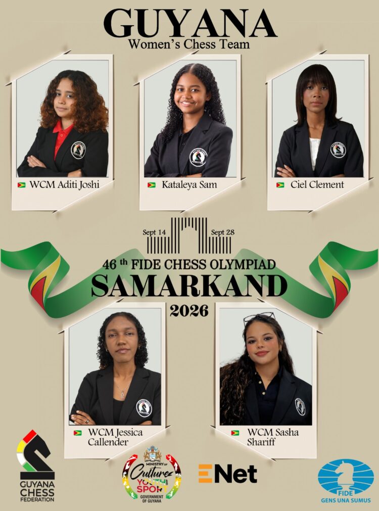 Guyana Women's Chess Team