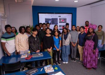 Participants in the 2026 Blackman-Waddell Summer Math Institute (photo Blackman/Waddell)