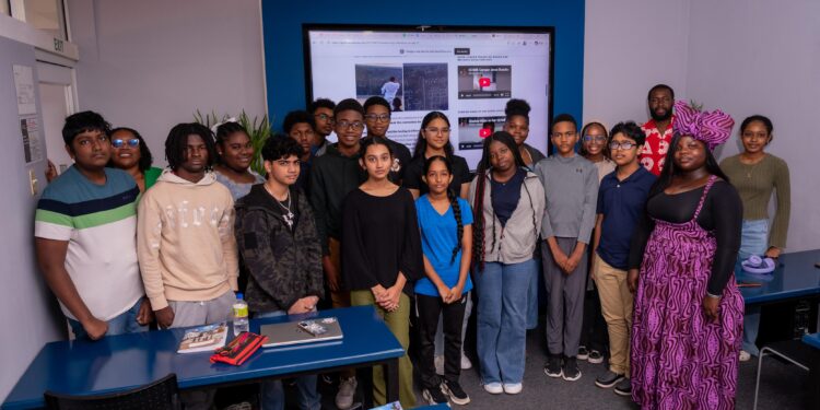 Participants in the 2026 Blackman-Waddell Summer Math Institute (photo Blackman/Waddell)