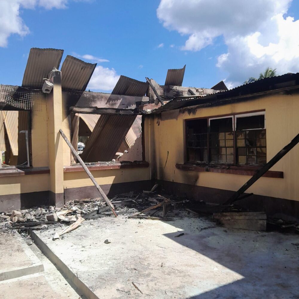 A Year After Fire, Kwakwani School Still Awaits Reconstruction