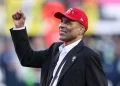 Hall of Fame running back Roger Craig on Feb. 8 in Santa Clara, Calif.Kevin C. Cox / Getty Images file