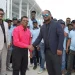 GWI’s CEO Shaik Baksh pose for photos with the staff from Sigma Engineering Ltd. Inc.
The New Cummings Lodge Water Treatment Plant was constructed by Sigma Engineering Ltd at a cost of GYD $1.3 billion, with a team comprising of several Guyanese staff. (picture posted on GWI Facebook page on October 18, 2025)