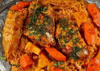Thieboudienne (Fish and Rice) The National Dish of Senegal (Photo: International Cusine)