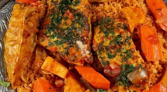 Thieboudienne (Fish and Rice) The National Dish of Senegal (Photo: International Cusine)