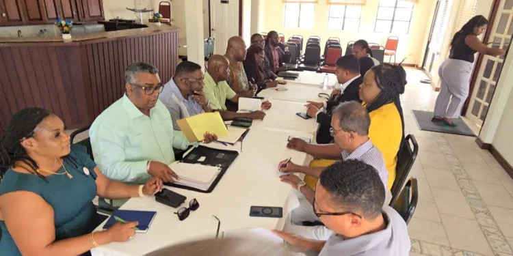 L-APNU delegation and R WIN Delegation