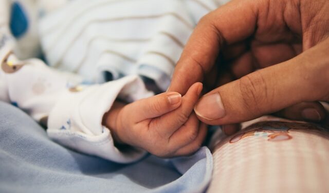 New born baby Aditya Romansa (photo)