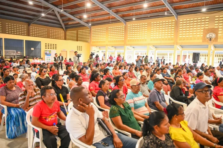 Residents of Good Hope during the consultation