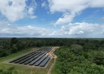 The Bartica Solar Farm in Daag Point, Region Seven