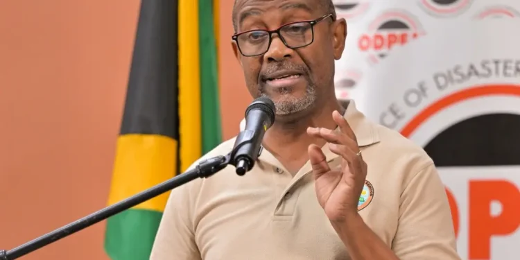 Principal Director of the Meteorological Service Branch in the Ministry of Water, Environment and Climate Change, Evan Thompson.
