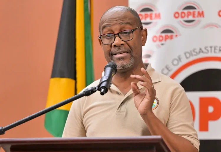 Principal Director of the Meteorological Service Branch in the Ministry of Water, Environment and Climate Change, Evan Thompson.