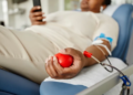 Blood donation may temporarily lower your blood pressure, but most people recover quickly.
Credit: SeventyFour / Getty Images