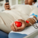 Blood donation may temporarily lower your blood pressure, but most people recover quickly.
Credit: SeventyFour / Getty Images