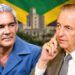 Former Prime Ministers Michael Manley and Edward Seaga