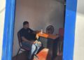 Opposition Leader Azruddin Mohamed detained at the Police Station- August 26, 2026 (Team Mohamed's photo)