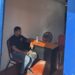 Opposition Leader Azruddin Mohamed detained at the Police Station- August 26, 2026 (Team Mohamed's photo)