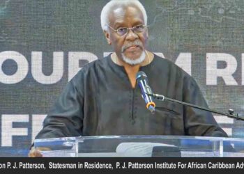 Former Jamaica Prime Minister PJ Patterson
