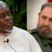 Former Jamaican Prtime Minister PJ Patterson and former Cuban President Fidel Castro Ruz