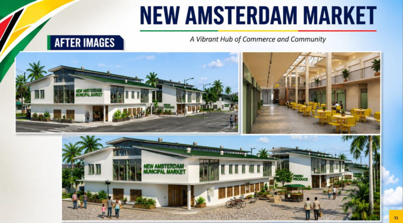 New Amsterdam to get modern market, vendors’ hub