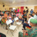 President Irfaan Ali during a personal meeting with families of victims from MV Barima tragedy