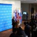 Iranian Foreign Minister Seyed Abbas Araghchi speaks at a press encounter at the UN headquarters in New York, Sept. 25, 2026. (Xinhua/Wu Xiaoling)