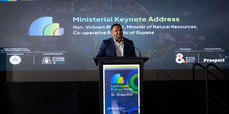 Natural Resources Minister Vickram Bharrat