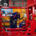 A worker assembles agricultural machinery at Heilongjiang Dewo Technology Development Co., Ltd. in Harbin, Heilongjiang Province, China, September 1, 2026. /VCG