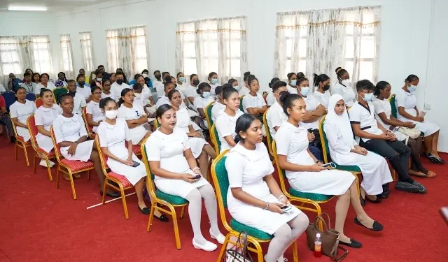Some of the Region Two nurses who underwent training