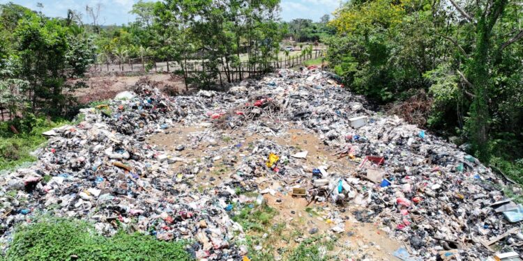 Garbage in Mahdia (MP Sherod Duncan's photo)