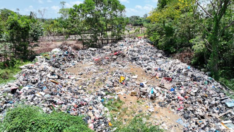 Garbage in Mahdia (MP Sherod Duncan's photo)