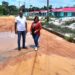 MPs Sherod Duncan and Juretha Fernandes at Five Mile Road Housing Development Project (MP Sherod Duncan photo)