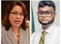 L-R Guyana UN Permanent Rep Carolyn Rodrigues-Birkett and IFAAD Vice Chairman Pt. Ubraj Narine