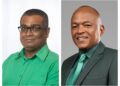 L-R APNU MPs Ganesh Mahipaul and Sherod Duncan