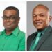 L-R APNU MPs Ganesh Mahipaul and Sherod Duncan