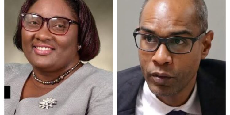 L-R Yolanda Ward and Aneal Giddings