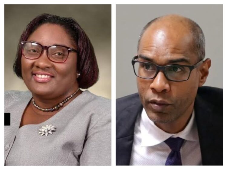 L-R Yolanda Ward and Aneal Giddings