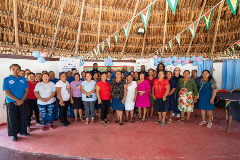 GGI-funded Project ANAIM Launched to Expand Literacy and Numeracy Opportunities for Indigenous Women