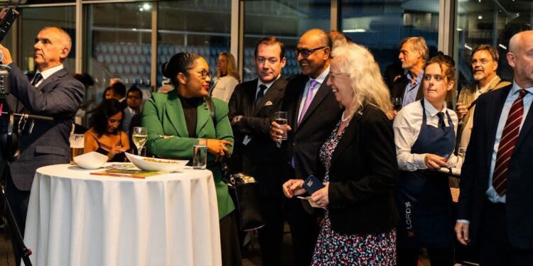 Section of the Audience at Lord's Cricket Ground for BritCham's Launch