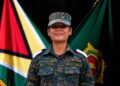 Officer Cadet Fianna Maria Tading (GDF face book photo)