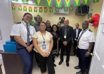 Some of the staff at one of the GRA service centre