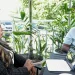 President Dr Mohamed Irfaan Ali engaging with journalist Fareeza Haniff during the special interview (DPI photo)