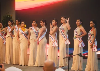 Delegates contesting for the title of Miss Amerindian Heritage Queen 2026
