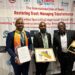 L-R- APNU MPs Vinceroy Jordan,  Dr. Riaz Rupnarain and  Dr Dexter Todd
