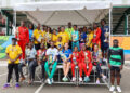Flashback: CARICOM Secretary‑General Dr Carla Barnett (second row, ninth from right), Deputy Secretary‑General Dr Armstrong Alexis (front row, far left), and Saint Lucia’s Minister for Education, Youth Development, Sports and Digital Transformation, the Honourable Kenson Casimir (second row, eighth from right), pictured with winners alongside CARICOM and government officials at the 19th CARICOM Road Run/Walk held on Sunday, 5 July in Gros Islet, Saint Lucia.