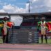 Guyana's delegation Argentina for the XIII South American Games,