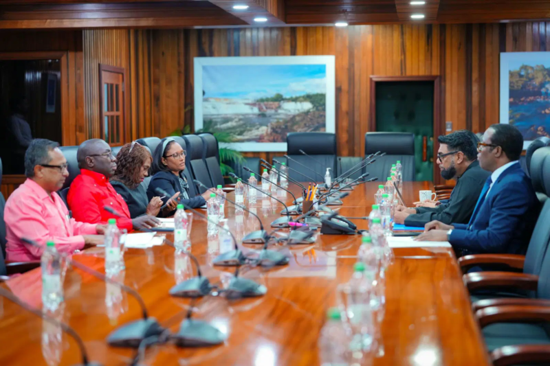 Ali Meets Without Opposition as WIN, APNU Reject âAgenda-Lessâ Engagement