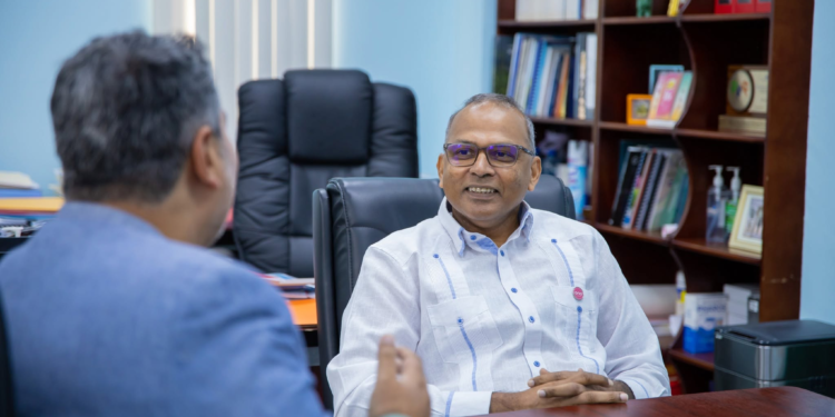 Minister of Health Dr. Frank Anthony